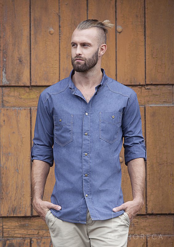 panska-kucharska-kosela-s-golierom-jeans-style